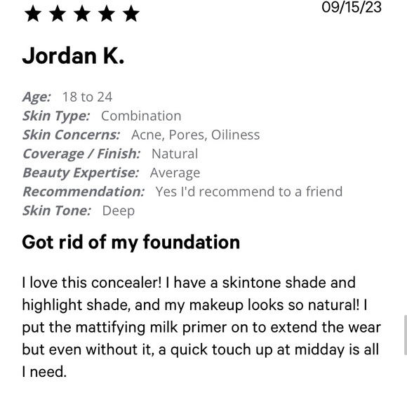 x1 MILK MAKEUP 29N FUTURE FLUID ALL OVER CREAM 8.5 ML CONCEALER BRAND NEW BOXED - Picture 9 of 16